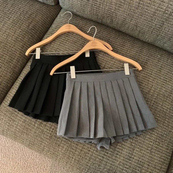 Styledfusion Sexy Women Pleated Skirts Summer Mini Skirts Korean Tennis Student White Designed Dance Skirt High Waist Fashion Skirt